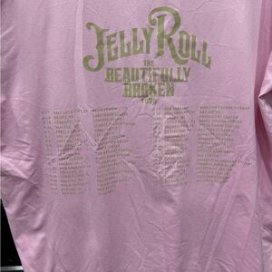 Pink Jelly Roll Tour T-Shirt